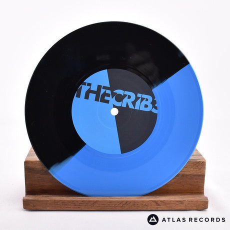 The Cribs - Mirror Kissers - Blue / Black 7" Vinyl Record - NM/NM