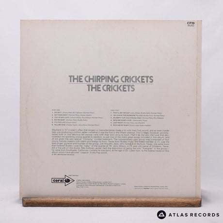 The Crickets - The "Chirping" Crickets - Reissue Mono LP Vinyl Record - EX/EX