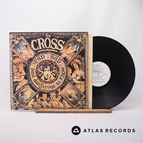 The Cross Mad: Bad: And Dangerous To Know LP Vinyl Record - Front Cover & Record