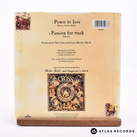 The Cross - Power To Love - 7" Vinyl Record - EX/EX