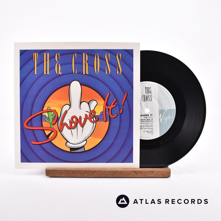 The Cross Shove It! 7" Vinyl Record - Front Cover & Record