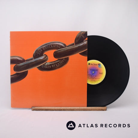 The Crusaders Chain Reaction LP Vinyl Record - Front Cover & Record