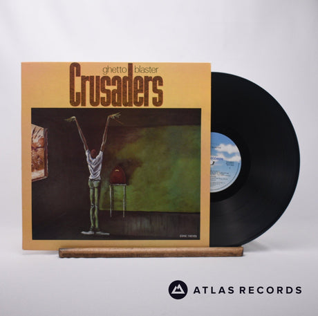 The Crusaders Ghetto Blaster LP Vinyl Record - Front Cover & Record