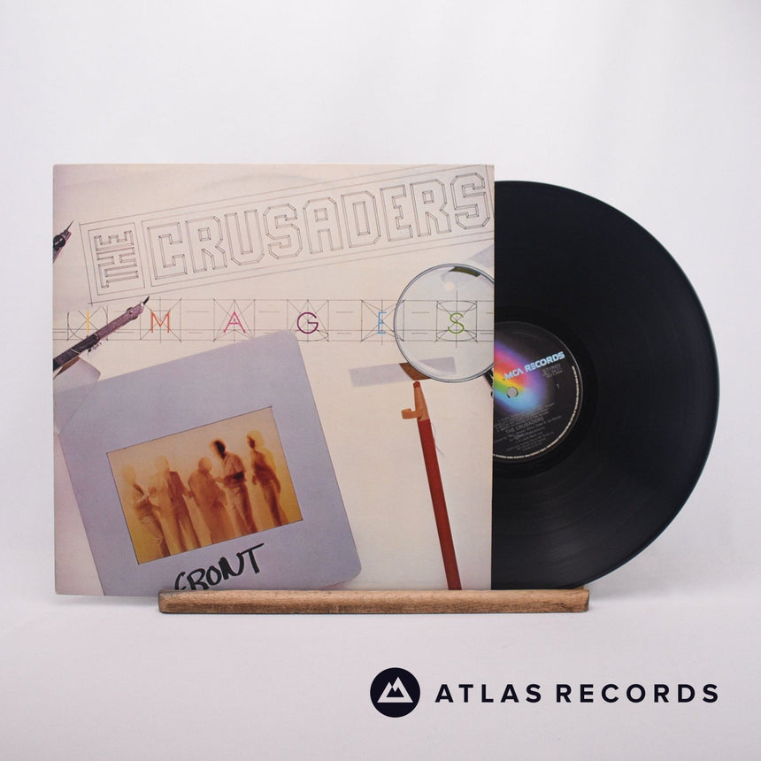 The Crusaders Images LP Vinyl Record - Front Cover & Record