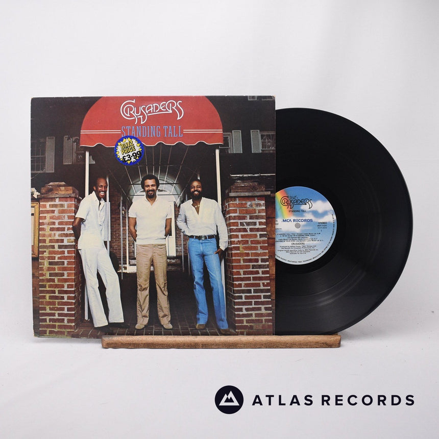 The Crusaders Standing Tall LP Vinyl Record - Front Cover & Record