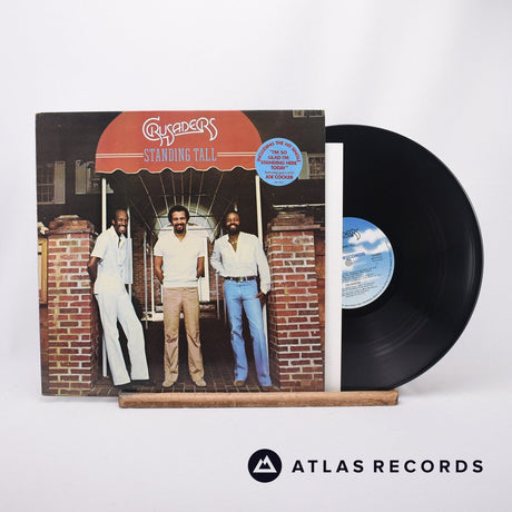 The Crusaders Standing Tall LP Vinyl Record - Front Cover & Record
