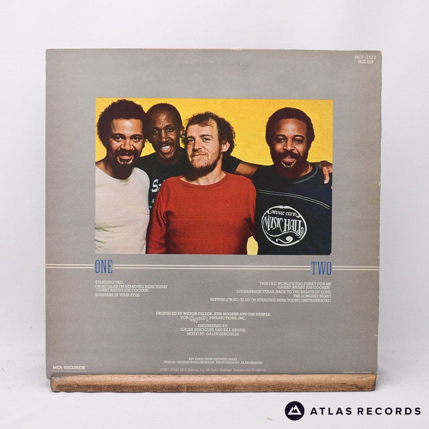 The Crusaders - Standing Tall - Insert LP Vinyl Record - VG+/EX