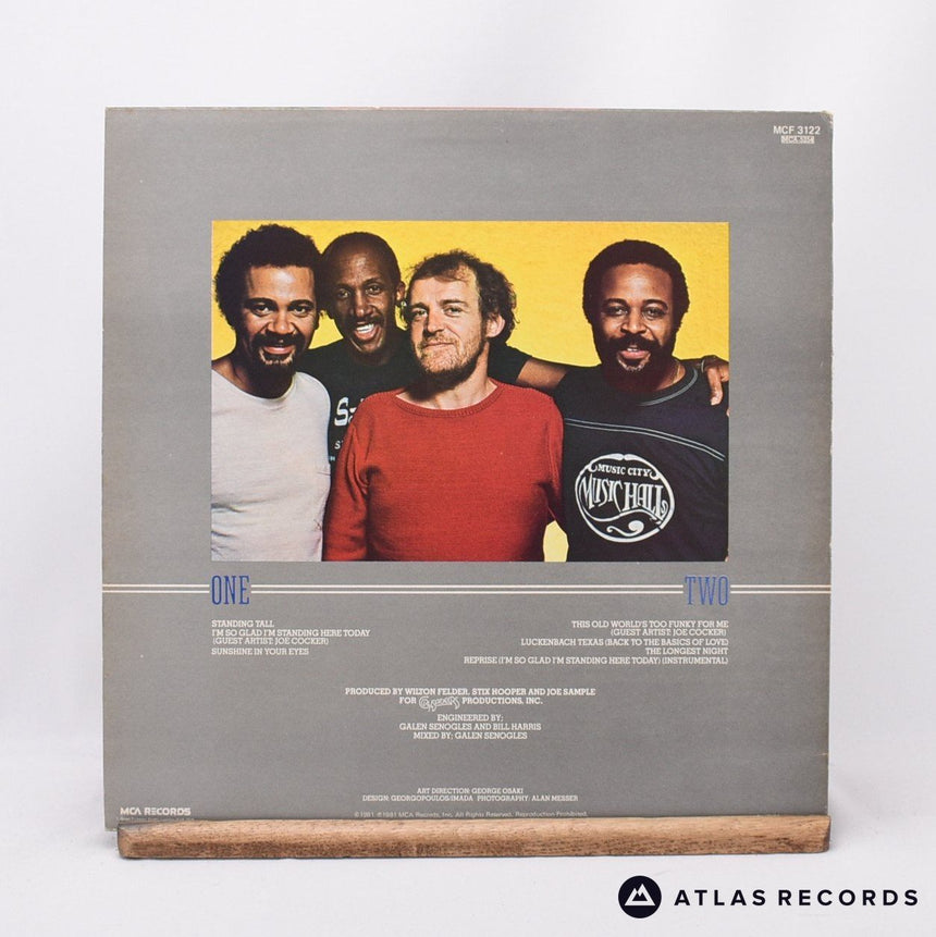 The Crusaders - Standing Tall - Insert LP Vinyl Record - EX/EX