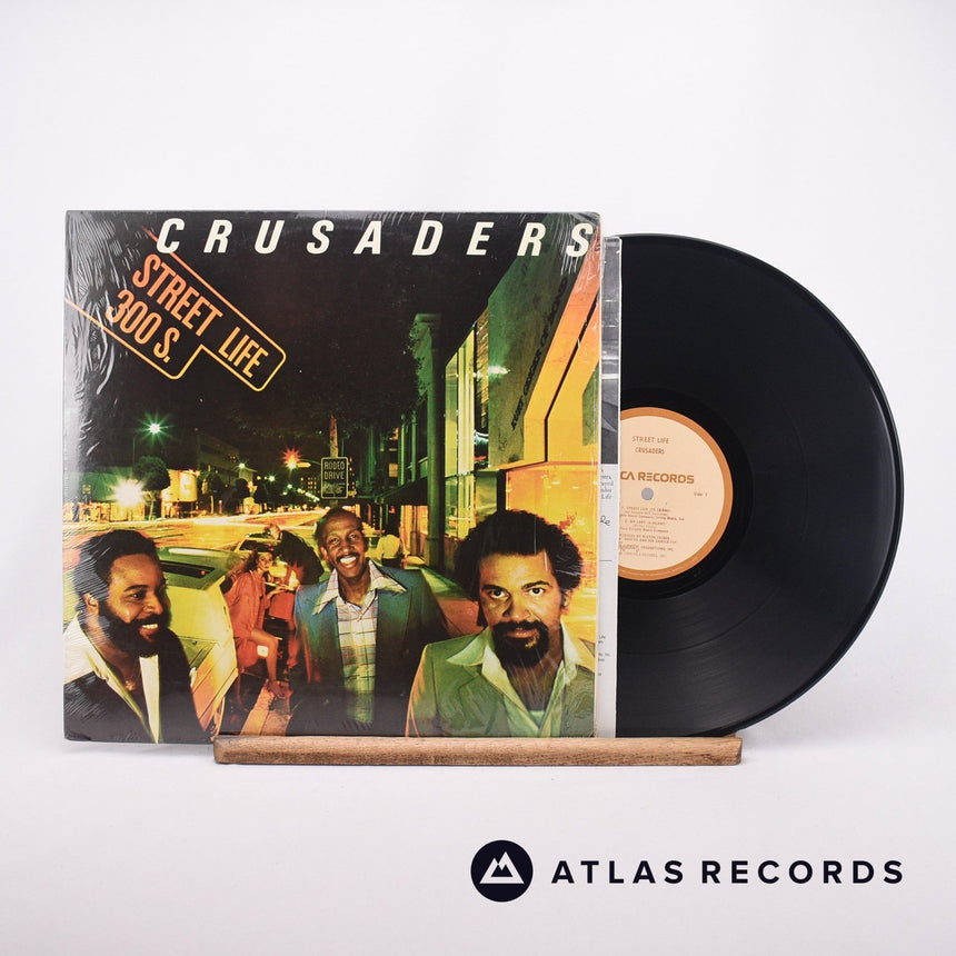 The Crusaders Street Life LP Vinyl Record - Front Cover & Record