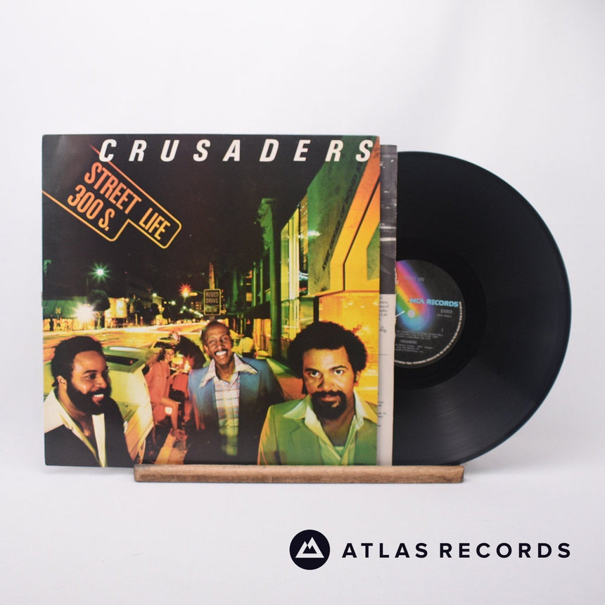 The Crusaders Street Life LP Vinyl Record - Front Cover & Record