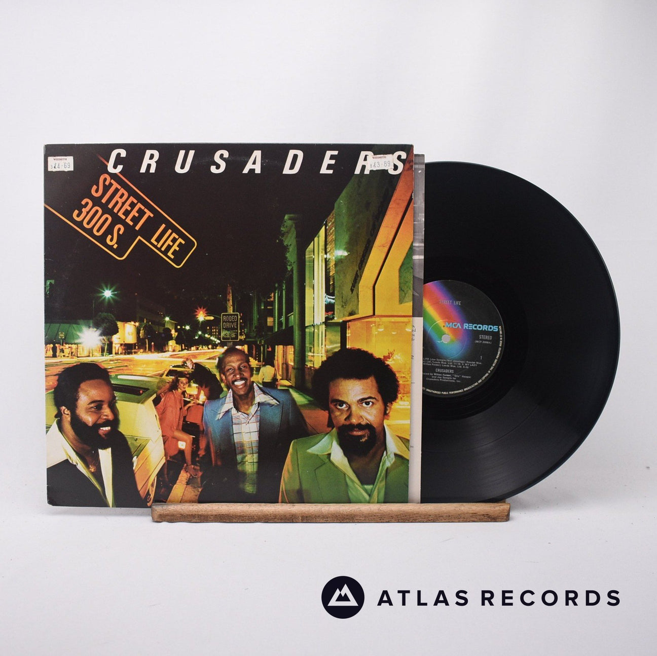 The Crusaders Street Life LP Vinyl Record - Front Cover & Record
