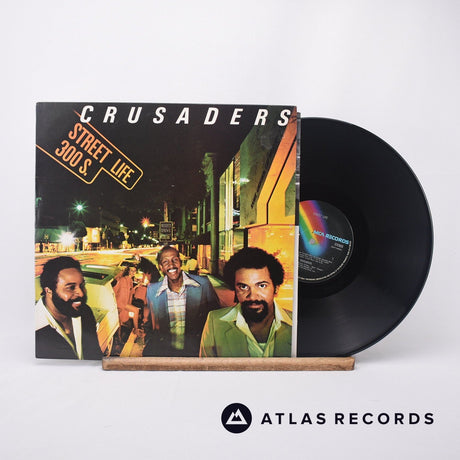 The Crusaders Street Life LP Vinyl Record - Front Cover & Record