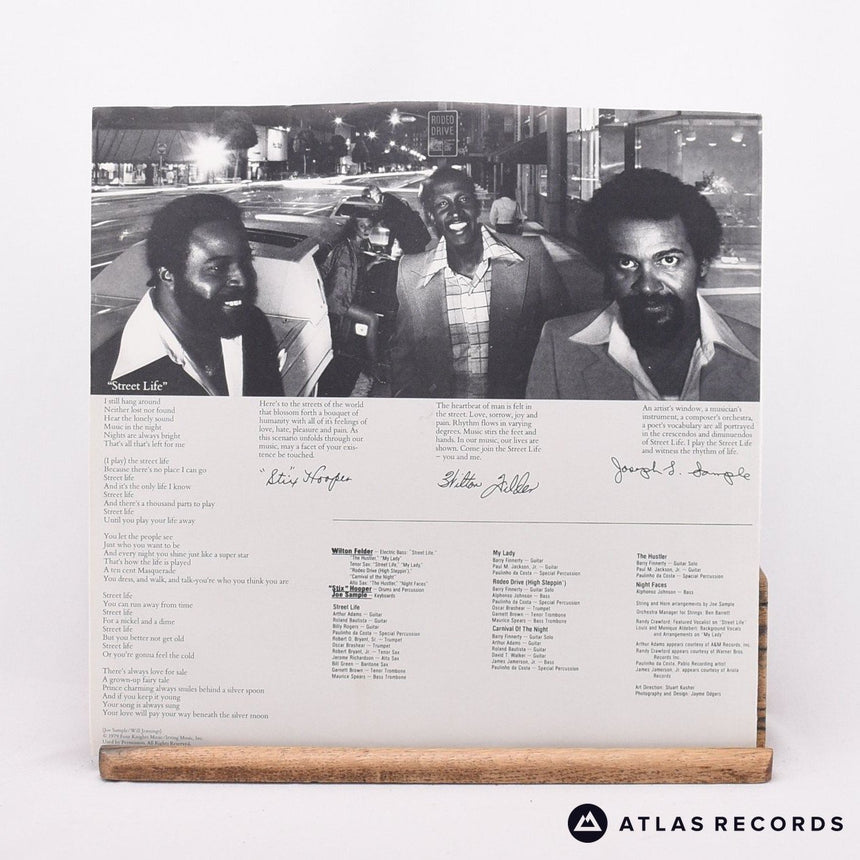 The Crusaders - Street Life - Us LP Vinyl Record - EX/EX