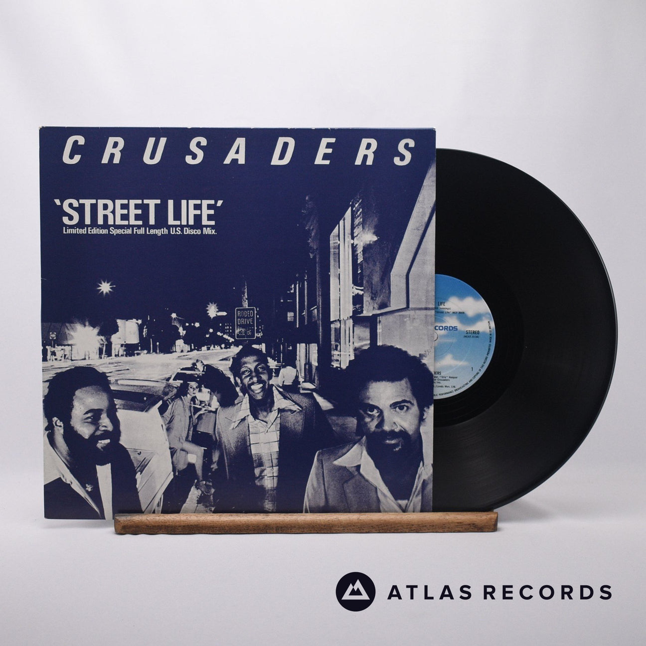 The Crusaders Street Life 12" Vinyl Record - Front Cover & Record