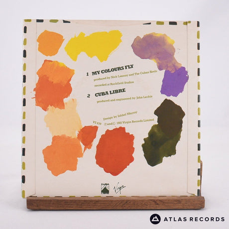 The Cuban Heels - My Colours Fly - 7" Vinyl Record - EX/VG+