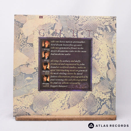 The Cult - Dreamtime - Damont A3 B1 LP Vinyl Record - EX/EX