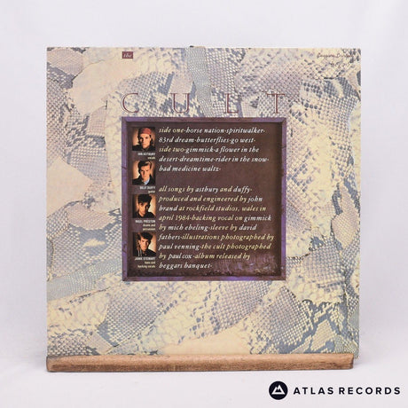 The Cult - Dreamtime - Damont A3 B1 LP Vinyl Record - EX/EX