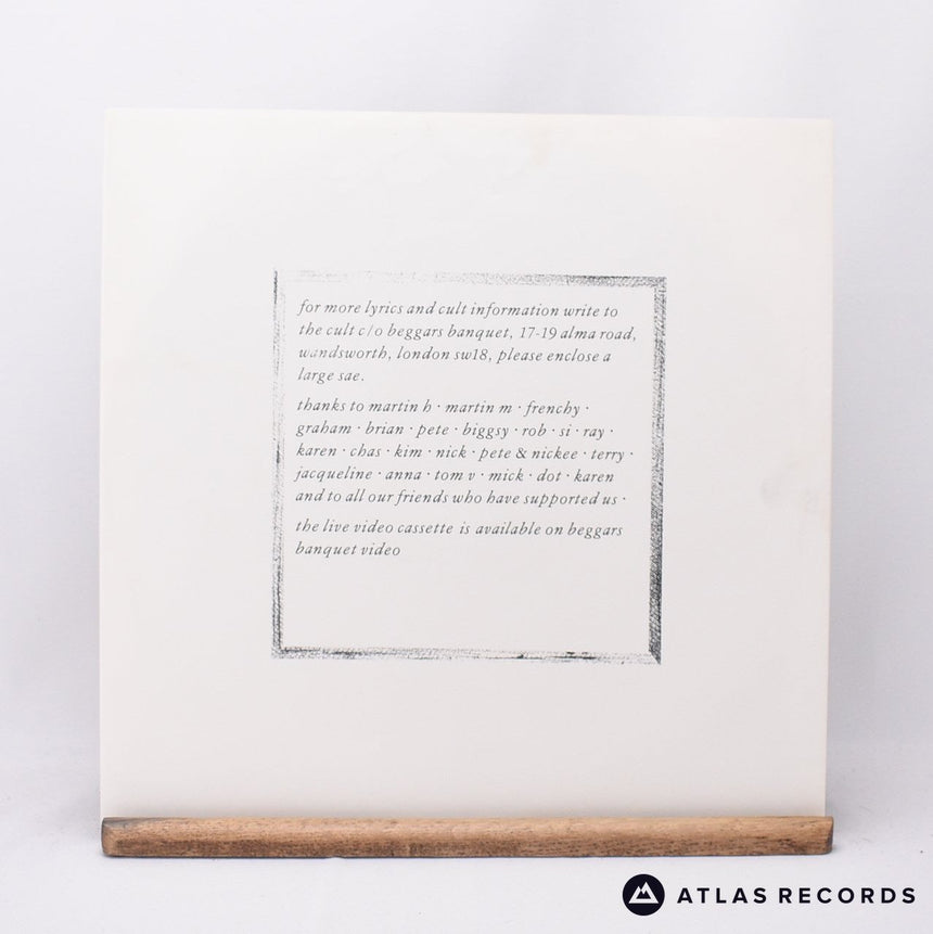 The Cult - Dreamtime - Damont A3 B1 LP Vinyl Record - EX/EX