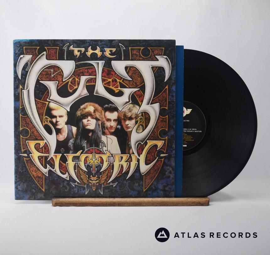 The Cult Electric LP Vinyl Record - Front Cover & Record