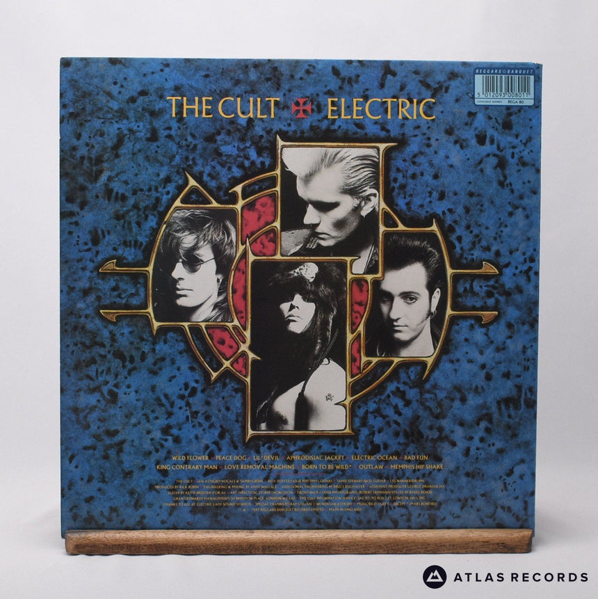 The Cult - Electric - Gatefold A B LP Vinyl Record - EX/VG+