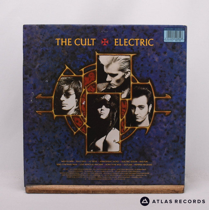 The Cult - Electric - Damont Gatefold LP Vinyl Record - EX/VG+