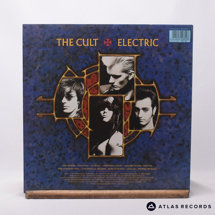 The Cult - Electric - Damont Gatefold LP Vinyl Record - EX/EX