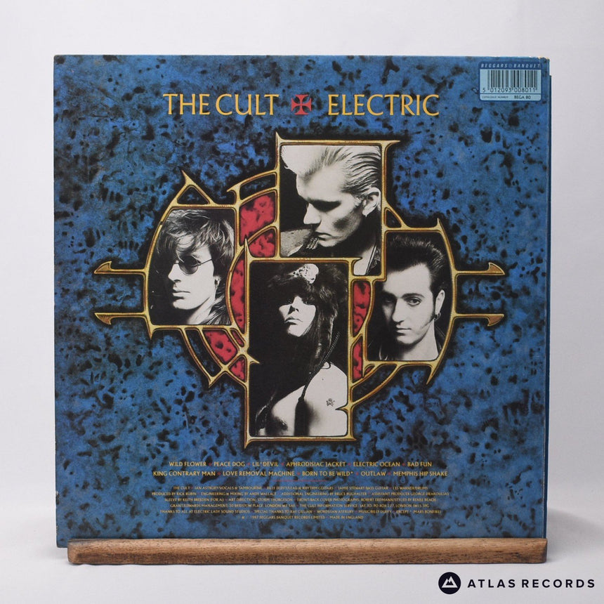 The Cult - Electric - Masterdisk LP Vinyl Record - EX/VG+