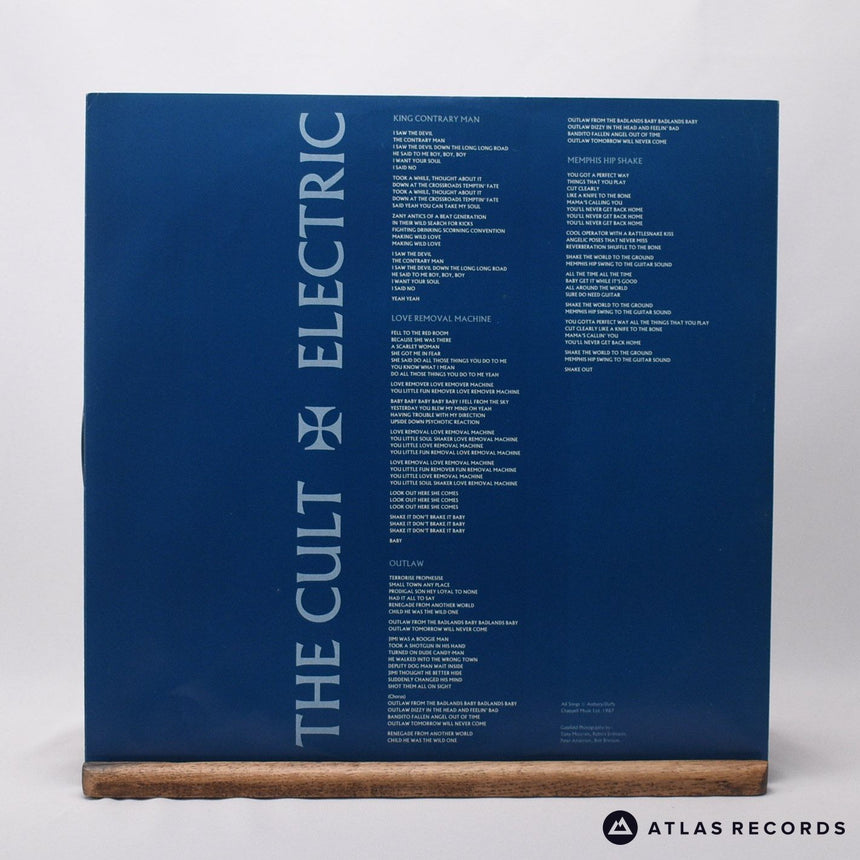 The Cult - Electric - Gatefold A B LP Vinyl Record - EX/VG+