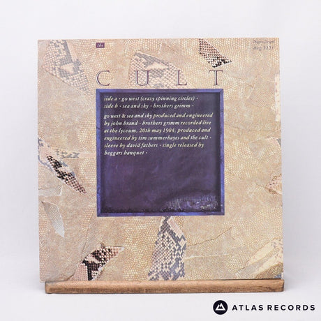 The Cult - Go West (Crazy Spinning Circles) - 12" Vinyl Record - EX/EX