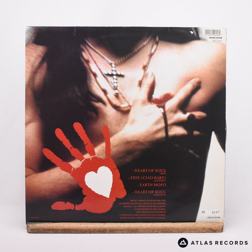 The Cult - Heart Of Soul - Damont 12" Vinyl Record - VG+/EX