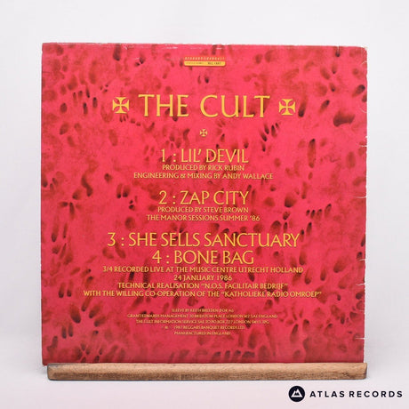 The Cult - Lil' Devil - Damont 12" Vinyl Record - VG+/VG+