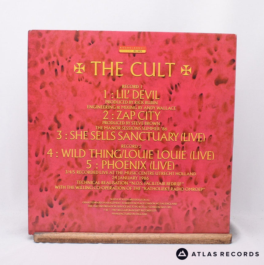 The Cult - Lil' Devil - Gatefold 2 x 12" Vinyl Record - EX/EX