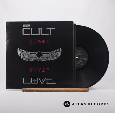 The Cult Love LP Vinyl Record - Front Cover & Record