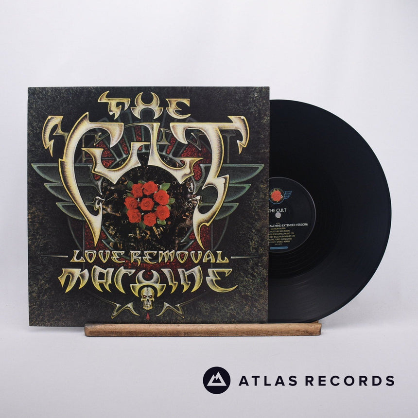 The Cult Love Removal Machine 12" Vinyl Record - Front Cover & Record