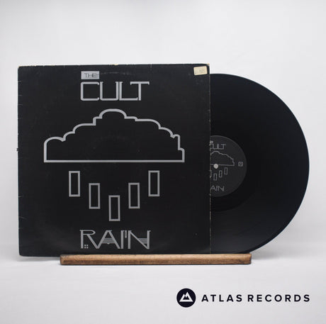 The Cult Rain 12" Vinyl Record - Front Cover & Record