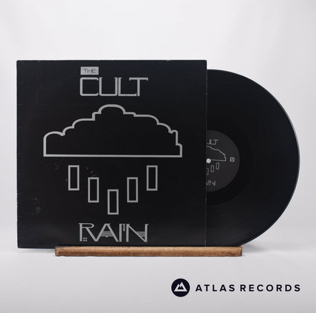 The Cult Rain 12" Vinyl Record - Front Cover & Record