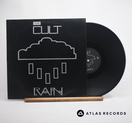 The Cult Rain 12" Vinyl Record - Front Cover & Record