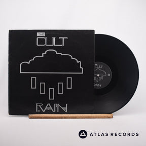 The Cult Rain 12" Vinyl Record - Front Cover & Record