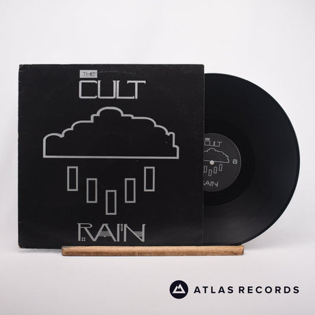 The Cult Rain 12" Vinyl Record - Front Cover & Record