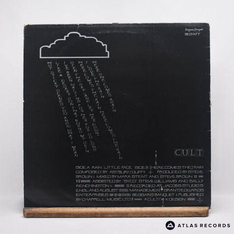 The Cult - Rain - 12" Vinyl Record - VG+/VG+