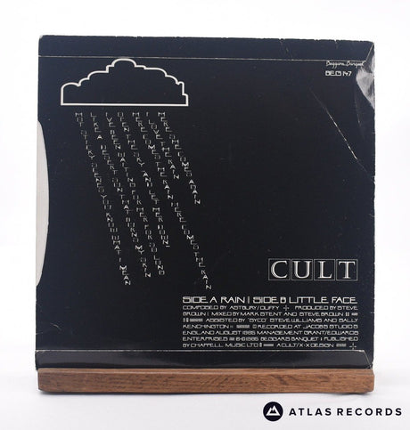 The Cult - Rain - 7" Vinyl Record - VG+/VG+