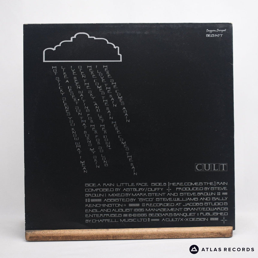 The Cult - Rain - 12" Vinyl Record - VG+/EX