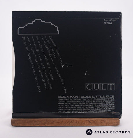 The Cult - Rain - 7" Vinyl Record - VG+/VG+