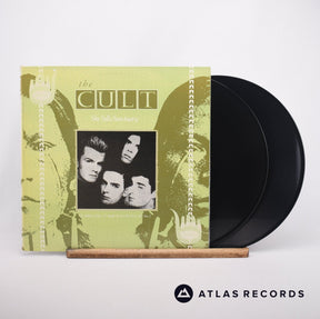 The Cult She Sells Sanctuary 2 x 12" Vinyl Record - Front Cover & Record
