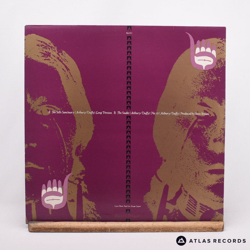 The Cult - She Sells Sanctuary (Long Version) - Damont 12" Vinyl Record - EX/EX