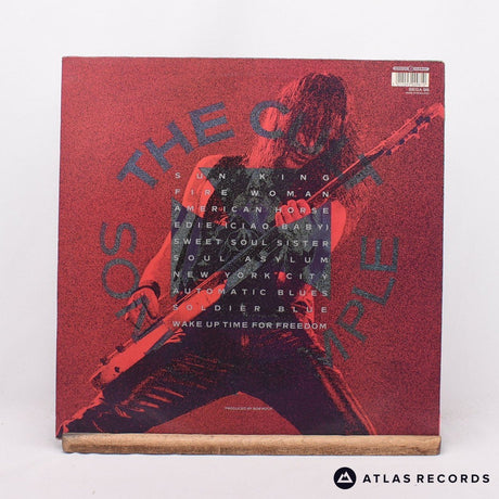 The Cult - Sonic Temple - A2 B2 LP Vinyl Record - EX/EX