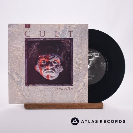 The Cult Spiritwalker 7" Vinyl Record - Front Cover & Record