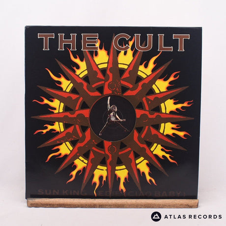 The Cult - Sun King - Damont Die-Cut Sleeve 12" Vinyl Record - EX/VG+