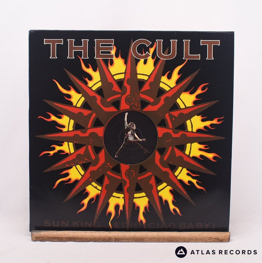 The Cult - Sun King - Damont Die-Cut Sleeve 12" Vinyl Record - EX/VG+