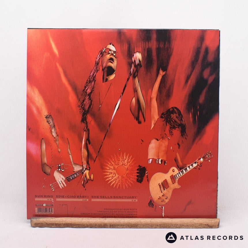 The Cult - Sun King - Damont Die-Cut Sleeve 12" Vinyl Record - EX/VG+